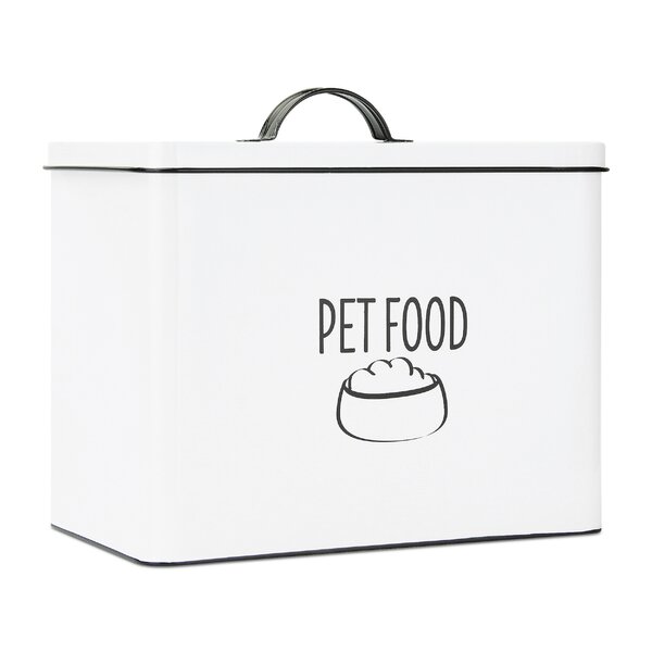 Pet food clearance canister